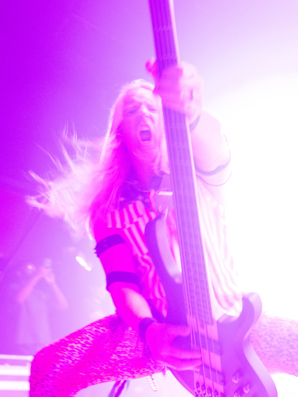 Wes, bass and vocals